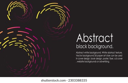 Modern background. Black abstract background. Black abstract texture. Vector background 3d paper art style can be used in cover design, book design, poster, flyer, website backgrounds or advertising.