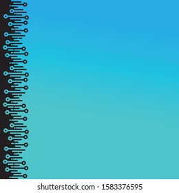 Modern background in blue color combination for business