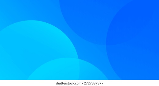 Modern background blue with dynamic circle shape elements. Trendy and modern geometric gradient background simple