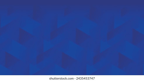 Modern background in blue. Geometric shapes. Rectangles. Gradient. Vector.