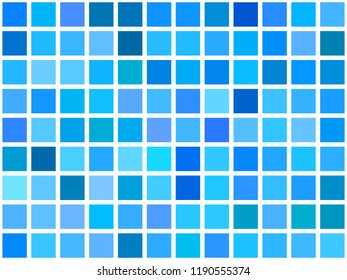 modern background of blue squares