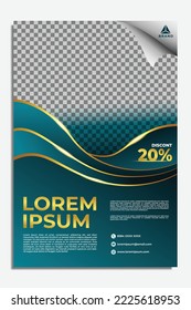 
modern background brochure design template