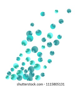 Modern background with bubbles. Cute Pattern for Postcard, Print, Banner or Poster. Vector Texture in Trendy Style
