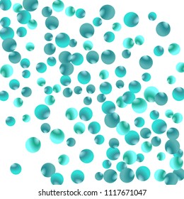 Modern background with bubbles. Cute Pattern for Postcard, Print, Banner or Poster. Vector Texture in Trendy Style
