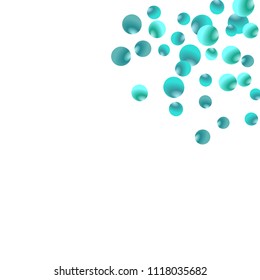 Modern background with bubbles. Cute Pattern for Postcard, Print, Banner or Poster. Vector Texture in Trendy Style
