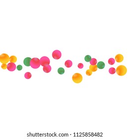 Modern background with bubbles. Cute Pattern for Postcard, Print, Banner or Poster. Vector Texture in Trendy Style
