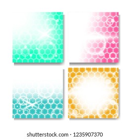 Modern background collection illustration