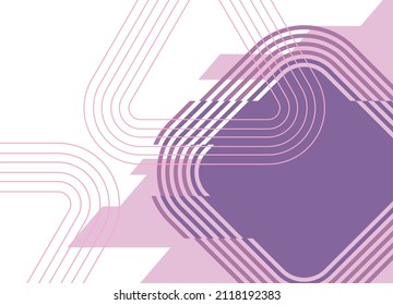 Fondo moderno de formas geométricas abstractas de color sobre un fondo blanco. Para diseño web, redes sociales, publicidad e impresión.