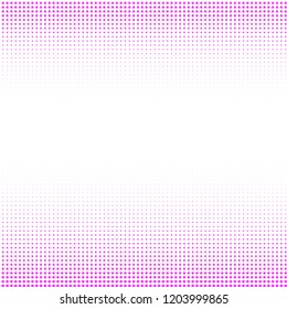 Modern background of colored dots on white