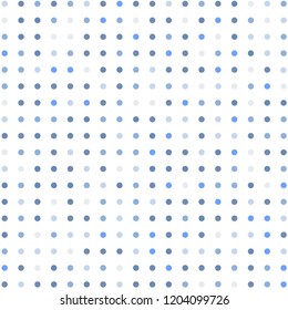 Modern background of colored dots on white