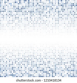 Modern background of colored dots on white