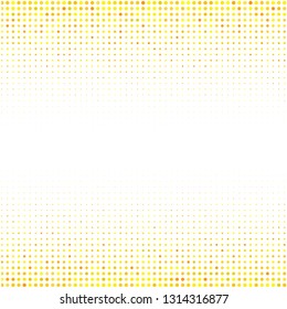 Modern background of colored dots on a white background for text