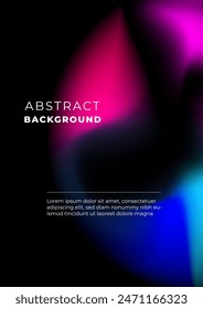 Modern background with colorful dark gradient color