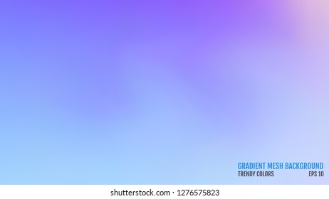 Modern background. Colors transition concept. Gradient mesh. Abstract Cover. Trendy colored Surface. Elegant pattern. Vector illustration.
