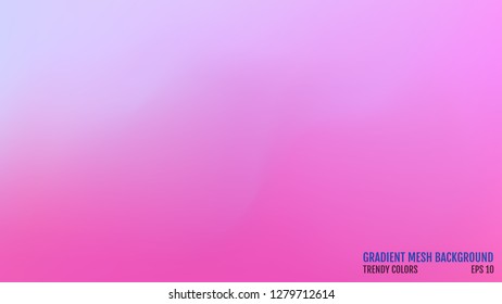 Modern background. Colors transition concept. Gradient mesh. Abstract Cover. Trendy colored Surface. Elegant pattern. Vector illustration.