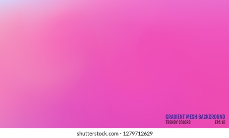 Modern background. Colors transition concept. Gradient mesh. Abstract Cover. Trendy colored Surface. Elegant pattern. Vector illustration.