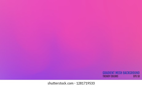 Modern background. Colors transition concept. Gradient mesh. Abstract Cover. Trendy colored Surface. Elegant pattern. Vector illustration.