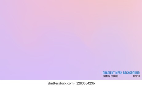 Modern background. Colors transition concept. Gradient mesh. Abstract Cover. Trendy colored Surface. Elegant pattern. Vector illustration.