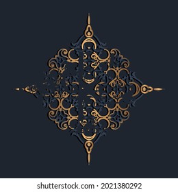 modern background damask pattern and drunge