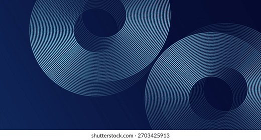 Fondo moderno con fondo azul oscuro con hexágono geométrico abstracto