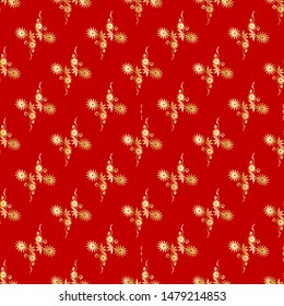Modern background for decorative design. Trendy art background. Tile seamless asian pattern. Japanese pattern. Seamless vector texture. Line template. Asian geometric. Simple graphic ornament