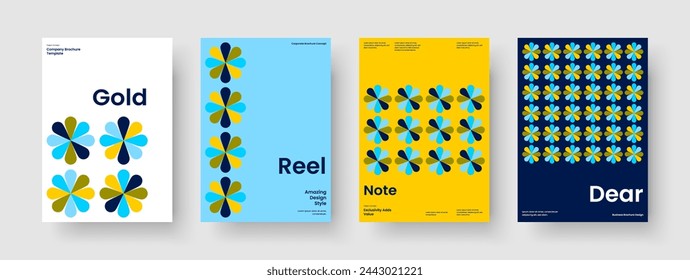 Diseño de fondo moderno. Diseño de folleto abstracto. Plantilla de informe creativo. Volante. Cartel. Pancarta. Presentación empresarial. Portada del libro. Folleto. Handbill. Identidad de marca. Diario. Revista
