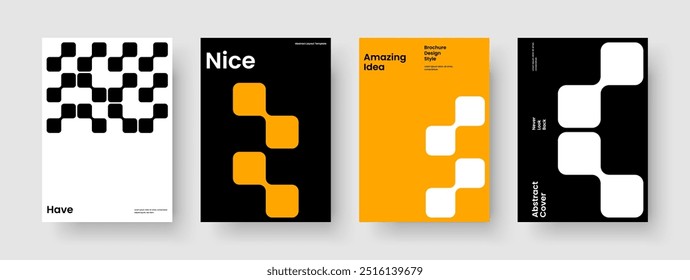 Modernes Hintergrunddesign. Abstraktes Flyer-Layout. Vorlage für kreatives Buchcover. Bericht. Broschüre. Poster. Geschäftspräsentation. Banner. Markenidentität. Newsletter. Handzettel Werbung. Katalog
