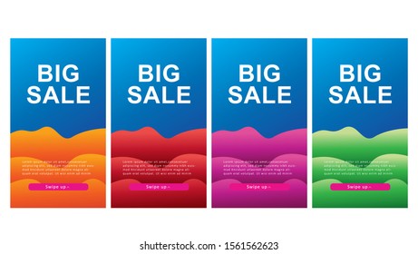 modern background design for big sale banners, sale banner template, background banners, modern vector design, creative concept, easy to edit and customize