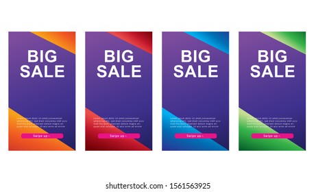 modern background design for big sale banners, sale banner template, background banners, modern vector design, creative concept, easy to edit and customize