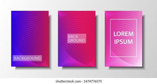 Modern background design. Colorful halftone gradients. Minimal covers design. Background template design for web. Cool gradients. Vector illustration. Eps10
