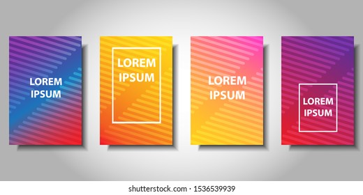 Modern background design. Colorful halftone gradients. Minimal covers design. Background template design for web. Cool gradients. Vector illustration. Eps10
