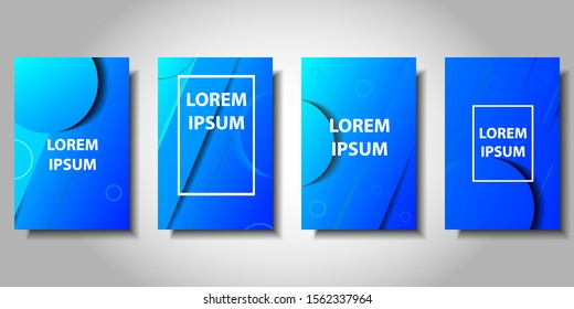 Modern background design. Colorful halftone gradients. Minimal covers design. Background template design for web. Cool gradients. Vector illustration. Eps10