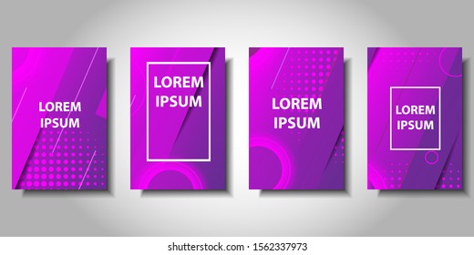 Modern background design. Colorful halftone gradients. Minimal covers design. Background template design for web. Cool gradients. Vector illustration. Eps10