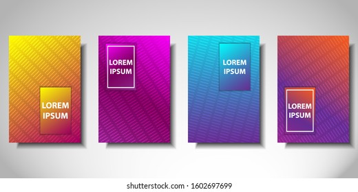 Modern background design. Colorful halftone gradients. Minimal covers design. Background template design for web. Cool gradients. Vector illustration. Eps10