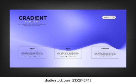 Modern Background Design with Gradient and Grain Texture. Minimalist Gradient Background with geometric shapes for Website design, landing page, wallpaper, banner, poster, flyer, and presentation