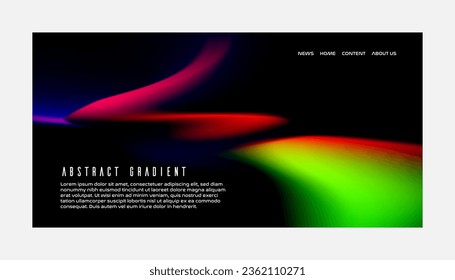 Modern Background Design with Gradient and Grain Texture. Minimalist Gradient Background with geometric shapes for Website design, landing page, wallpaper, banner, poster, flyer, and presentation