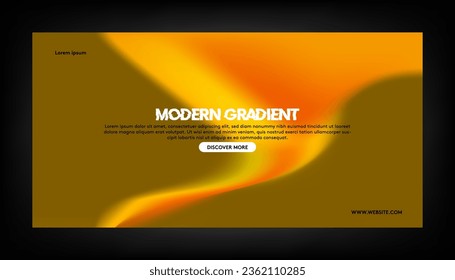 Modern Background Design with Gradient and Grain Texture. Minimalist Gradient Background with geometric shapes for Website design, landing page, wallpaper, banner, poster, flyer, and presentation