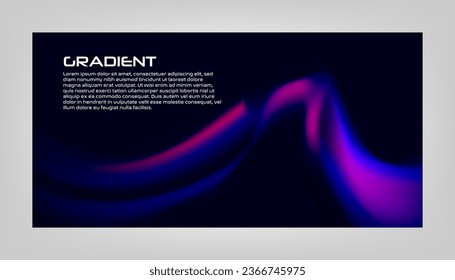 Modern Background Design with Gradient and Grain Texture. Minimalist Gradient Background with geometric shapes for Website design, landing page, wallpaper, banner, poster, flyer, and presentation