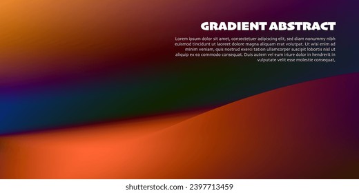 Modern Background Design with Gradient and Grain Texture. Minimalist Gradient Background with geometric shapes for Website design, landing page, wallpaper, banner, poster, flyer, and presentation