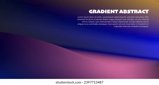 Modern Background Design with Gradient and Grain Texture. Minimalist Gradient Background with geometric shapes for Website design, landing page, wallpaper, banner, poster, flyer, and presentation