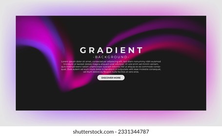 Modern Background Design with Gradient and Minimalist Gradient Background with geometric shapes for Website design, landing page, wallpaper, banner, poster, flyer, and presentation