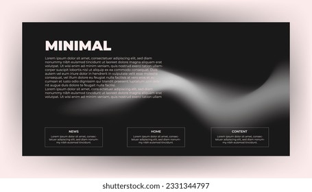 Modern Background Design with Gradient and Minimalist Gradient Background with geometric shapes for Website design, landing page, wallpaper, banner, poster, flyer, and presentation