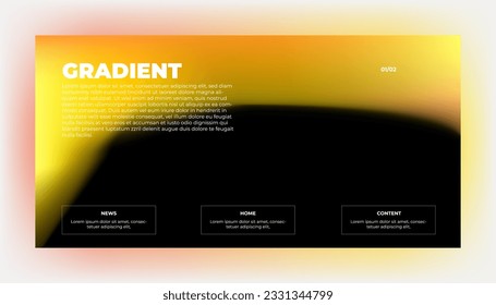 Modern Background Design with Gradient and Minimalist Gradient Background with geometric shapes for Website design, landing page, wallpaper, banner, poster, flyer, and presentation