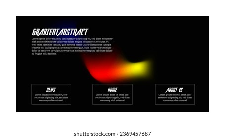 Modern Background Design with Gradient and Minimalist Gradient Background with geometric shapes for Website design, landing page, wallpaper, banner, poster, flyer, and presentation