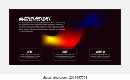 Modern Background Design with Gradient and Minimalist Gradient Background with geometric shapes for Website design, landing page, wallpaper, banner, poster, flyer, and presentation