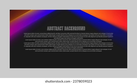 Diseño de fondo moderno con fondo degradado y degradado minimalista con formas geométricas para diseño de sitio web, página de inicio, fondo de pantalla, pancarta, afiche, volante y presentación