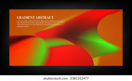 Modern Background Design with Gradient and Minimalist Gradient Background with geometric shapes for Website design, landing page, wallpaper, banner, poster, flyer, and presentation