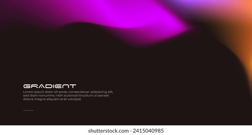 Modern Background Design with Gradient Minimalist Gradient Background with geometric shapes for Website design, landing page, wallpaper, banner, poster, flyer, and presentation