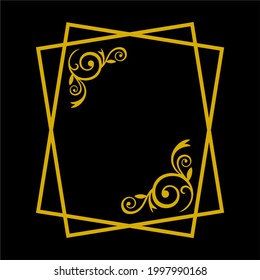 Modern background design with ornaments