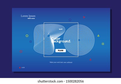 Modern background design. Trendy blend gradient shape composition for card, wallpaper, web, background, landing etc. Eps10 Vector